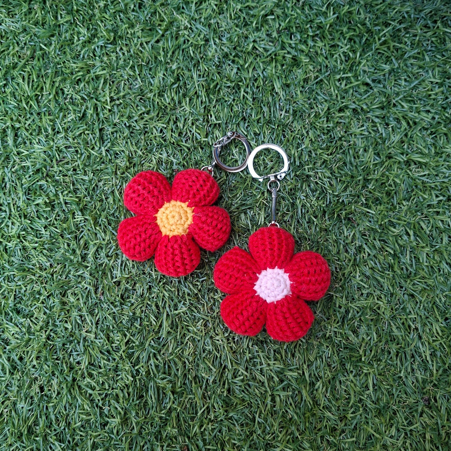 Bloemen sleutelhangers