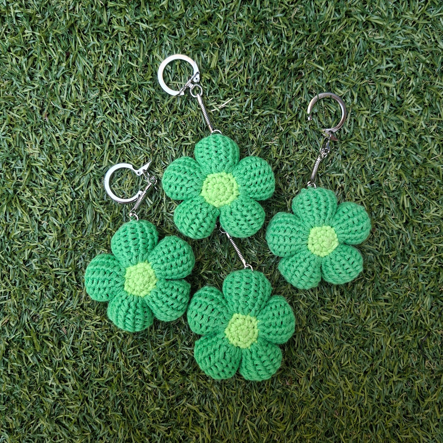 Bloemen sleutelhangers