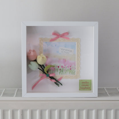 moederdagcadeau_kader_met_gehaakte_tulpen