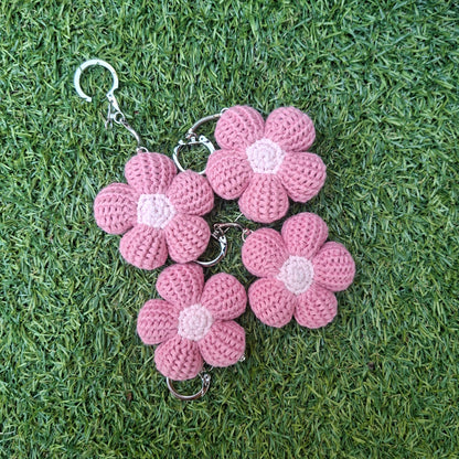Bloemen sleutelhangers